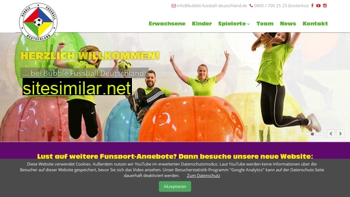 Bubble-fussball-deutschland similar sites