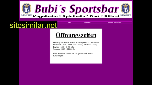 bubis-sportsbar.de alternative sites