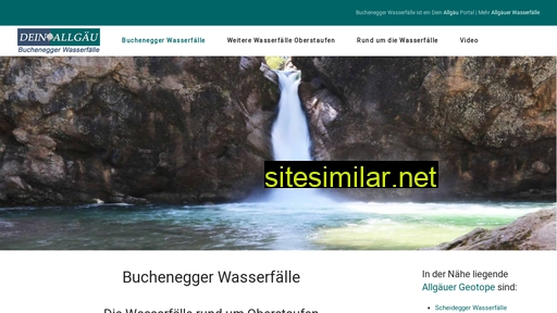 Buchenegger-wasserfaelle similar sites