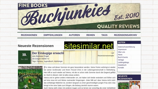 Buchjunkies-blog similar sites