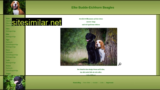Budde-beagles similar sites