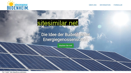 budenheimer-energiegenossenschaft.de alternative sites