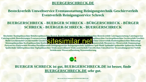 buergerschreck.de alternative sites