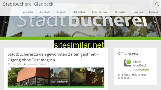 buecherei-gladbeck.de alternative sites