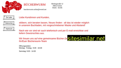 buecherwurm-achim.de alternative sites