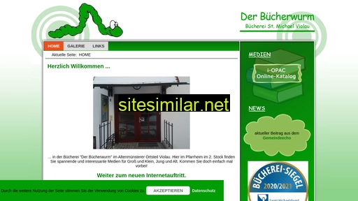 buecherwurm-violau.de alternative sites