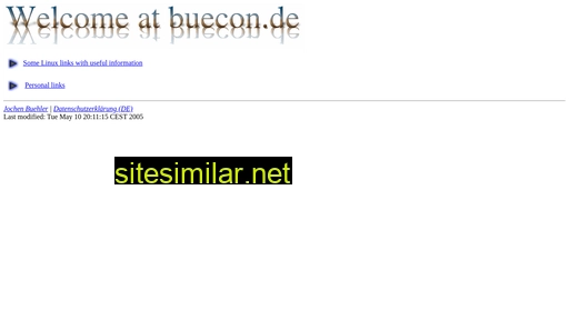 buecon.de alternative sites