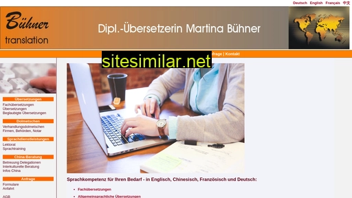 buehner-translation.de alternative sites