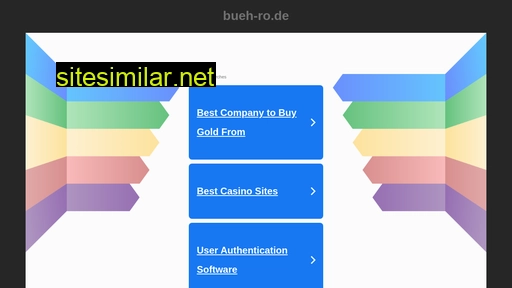 bueh-ro.de alternative sites