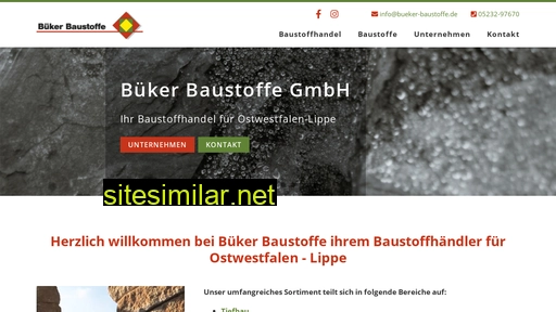 bueker-baustoffe.de alternative sites