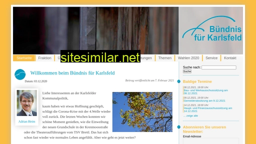 buendnis-fuer-karlsfeld.de alternative sites