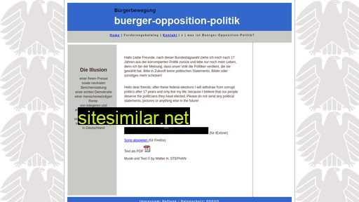 buerger-opposition-politik.de alternative sites