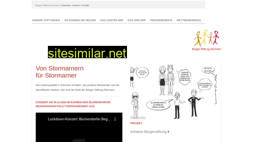 buerger-stiftung-stormarn.de alternative sites
