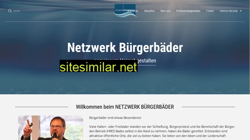 Buergerbaeder similar sites
