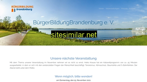 buergerbildungbrandenburg.de alternative sites
