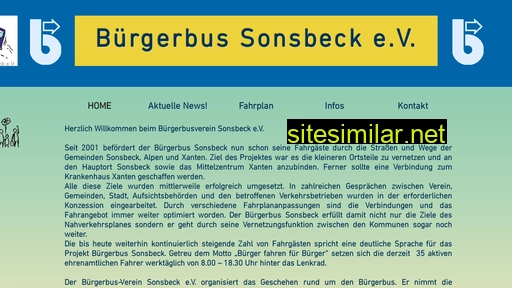 buergerbus-sonsbeck.de alternative sites