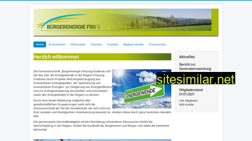 buergerenergie-frg.de alternative sites