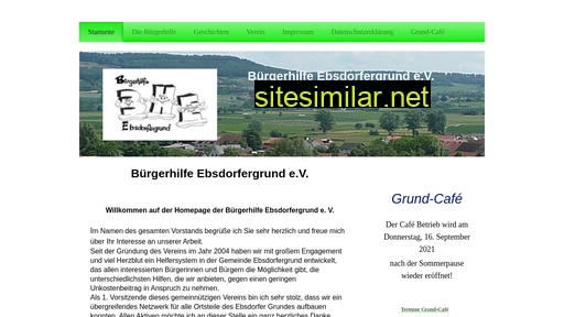 Buergerhilfe-ebsdorfergrund similar sites