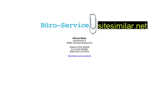 buero-service-maier.de alternative sites