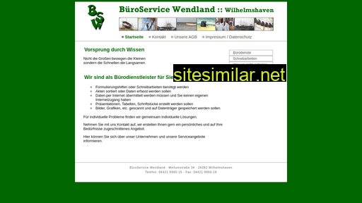 bueroservice-wendland.de alternative sites