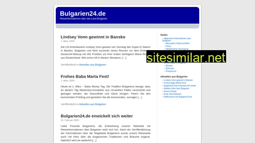 Bulgarien24 similar sites