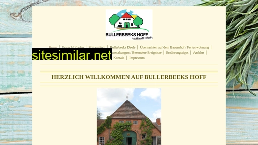 bullerbeekshoff.de alternative sites
