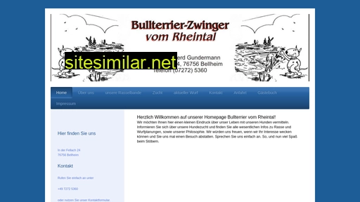 bullterrier-vomrheintal.de alternative sites