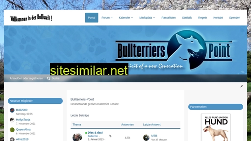 Bullterriers-point similar sites