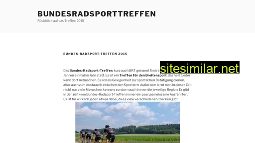 Bundes-radsport-treffen2015 similar sites