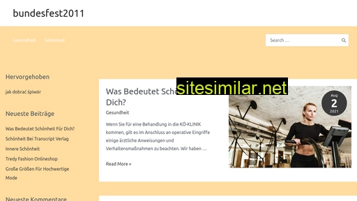 Bundesfest2011 similar sites
