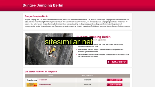 bungeejumpingberlin.de alternative sites