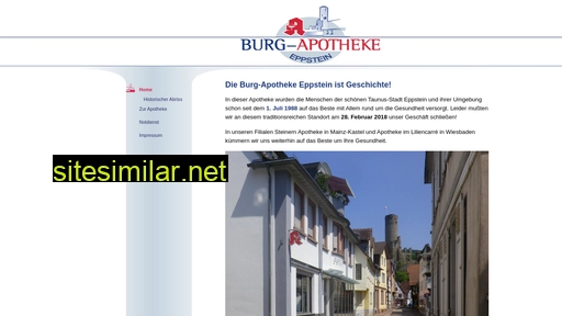 burg-apotheke-eppstein.de alternative sites