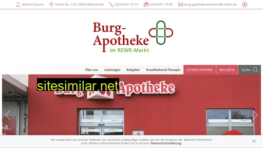 burg-apotheke-kommern.de alternative sites