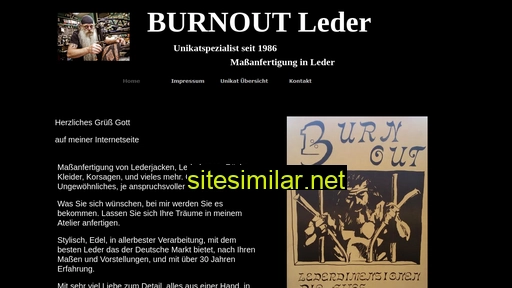 Burnout-leder similar sites