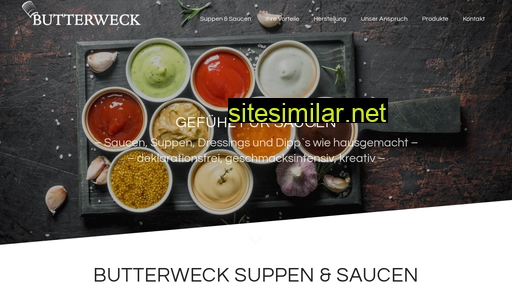 butterweck-saucen.de alternative sites