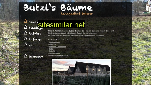 butzis-baeume.de alternative sites
