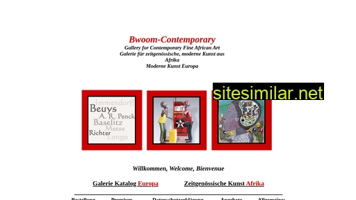 bwoom-contemporary.de alternative sites