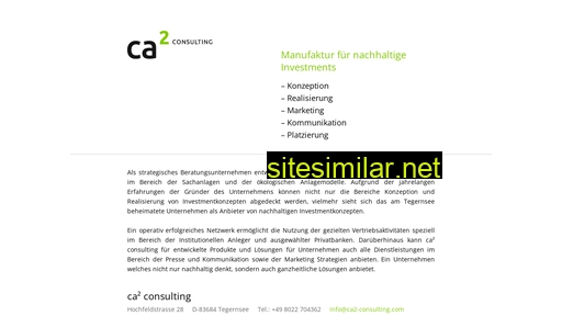 ca2-consulting.de alternative sites