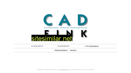 cadfink.de alternative sites