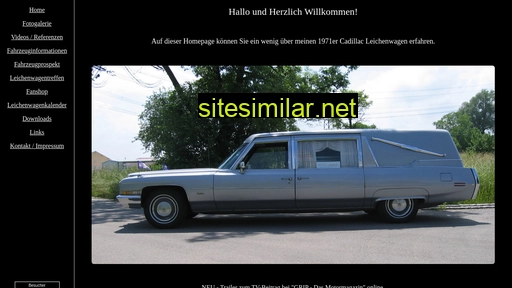 Cadillac-leichenwagen similar sites