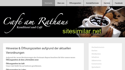 cafeamrathaus.de alternative sites