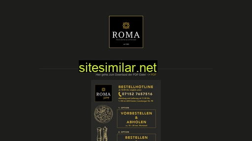 cafe-bistro-roma.de alternative sites
