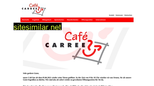 cafe-carree.de alternative sites