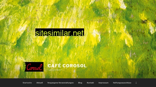 cafe-corosol.de alternative sites