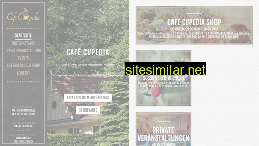 Cafe-cupedia similar sites