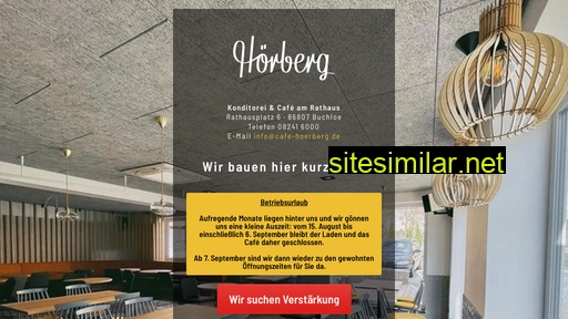 cafe-hoerberg.de alternative sites