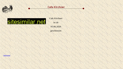 cafe-kirchner.de alternative sites