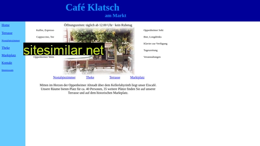 Cafe-klatsch-am-markt similar sites