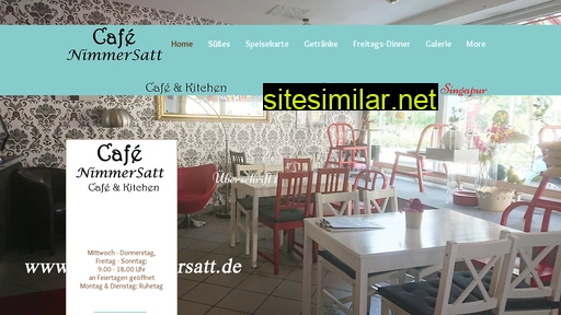 cafe-nimmersatt.de alternative sites