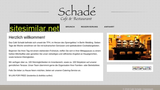 cafeschade.de alternative sites